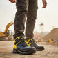 Bota Industrial Hombre Goodyear Gy-101 Piel Casquillo Azul