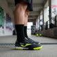 Tenis Fútbol Junior Joma Tojw2601tf Turf Negros 22-24.5
