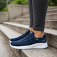 Tenis Skechers Mujer 117500 Bobs Squad Chaos Slip Ins Navy