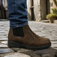 Botines Junior Yuyin 24571 Casual Vaquero Chocolate 22-25