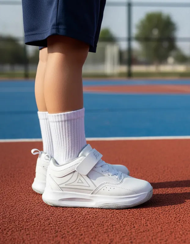 Tenis Basketball Niño Pirma 2023 Contactel Blancos 18-21.5