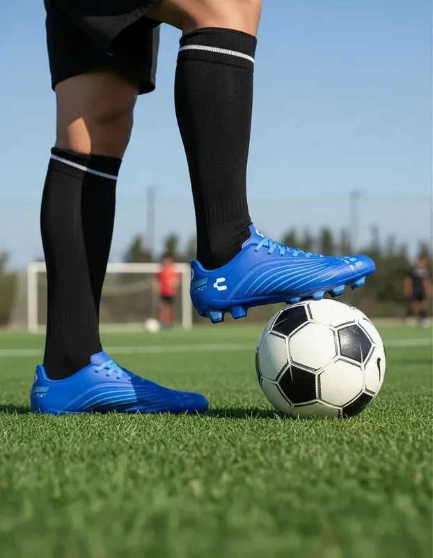 Tacos Fútbol Hombre Charly 1087322 Fg Tachones Azules