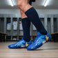 Tenis Futbol Rápido Hombre Pirma Sonic 3073 Turf Azules