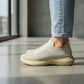 Tenis Hombre Charly 1086419 Walking Beige Slip On Casuales