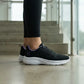 Tenis Charly 1043409 Mujer Deportivos Gym Negro Lila