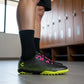 Tenis Fútbol Rápido Hombre Charly 1087416 Turf Negro Rosa