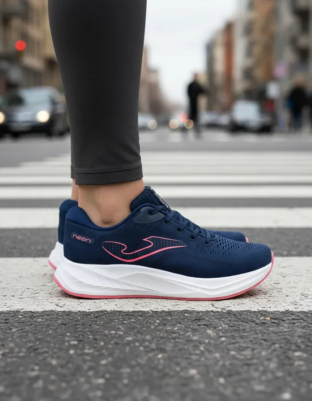 Tenis Running Mujer Joma Rneols2603 Gym Cómodos Azul Rosa