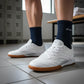 Tenis Fútbol Rápido Hombre Charly 1087311 Indoor Fut Sala Blancos