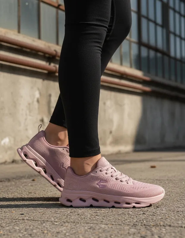 Tenis Deportivos Mujer Charly 1043346 Running Gym Rosa