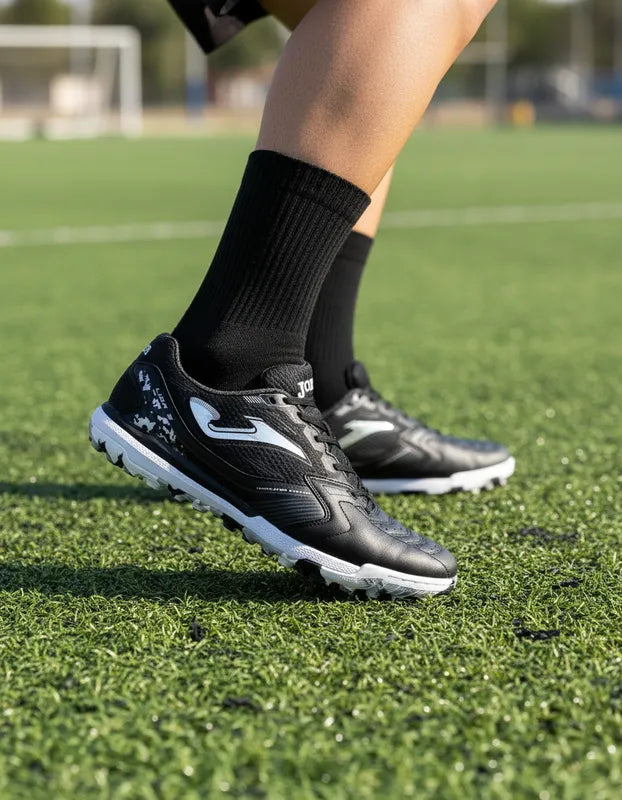 Tenis Fútbol Rápido Hombre Joma Ligw2401tf Turf Negro Oro