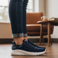Tenis Skechers Mujer 117500 Bobs Squad Chaos Slip Ins Navy
