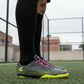 Tenis Fútbol Rápido Hombre Charly 1087416 Turf Negro Rosa
