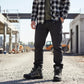 Botas Industriales Hombre Jeep Je51200 Piel Casquillo Gris