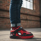 Tenis Spiderman Niño 3050 Contactel Rojo Negro 16-21