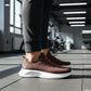 Tenis Casuales Hombre Charly 1086333 Cómodos Ligeros Cafés
