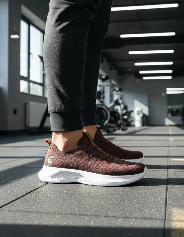 Tenis Casuales Hombre Charly 1086333 Cómodos Ligeros Cafés