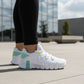 Tenis Training Mujer Pirma 1310 Gym Blanco Verde