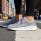 Tenis Skechers Mujer 125641x Go Walk Now Gris Lavanda