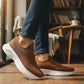 Tenis Charly Hombre 1086405 Slip On Cómodos Ligeros Camel