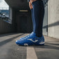 Tenis Fútbol Rápido Hombre Joma Aguvw2604tf Turf Azul Rey