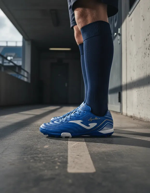 Tenis Fútbol Rápido Hombre Joma Aguvw2604tf Turf Azul Rey