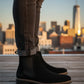 Botines Chelsea Hombre Jeep Je1300 Casuales Gamuza Negro
