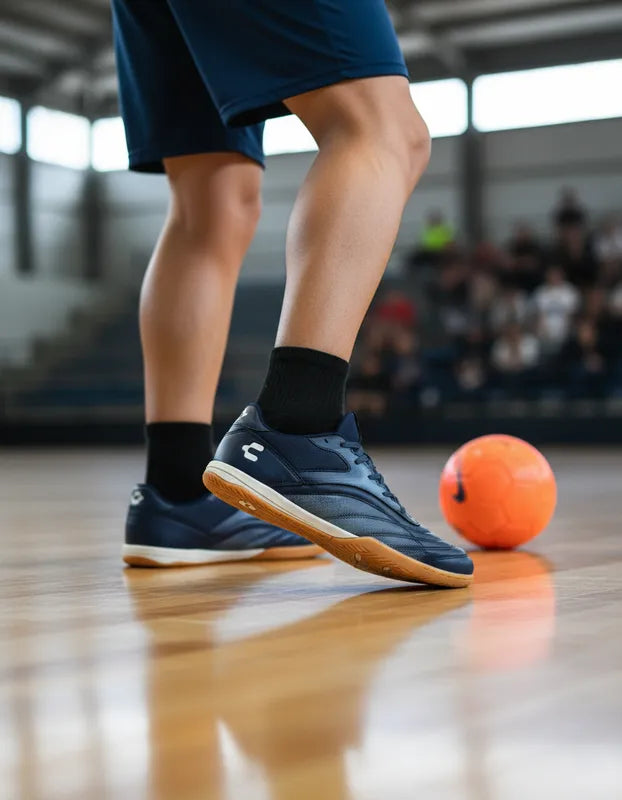Tenis Fútbol Rápido Hombre Charly 1087311 Indoor Azul Navy