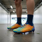 Tacos Fútbol Hombre Charly 1087240 Tachones Naranja Azul