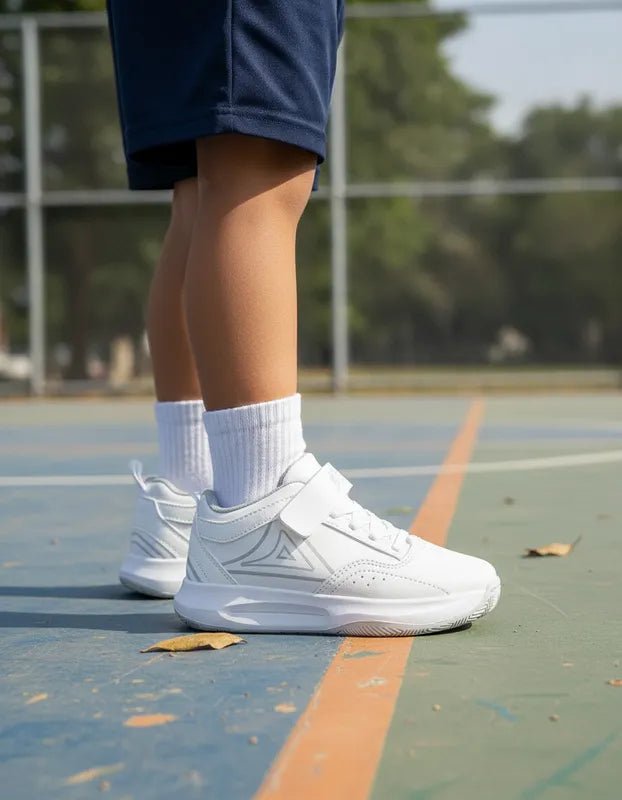 Tenis Basketball Niño Pirma 2023 Contactel Blancos 18-21.5