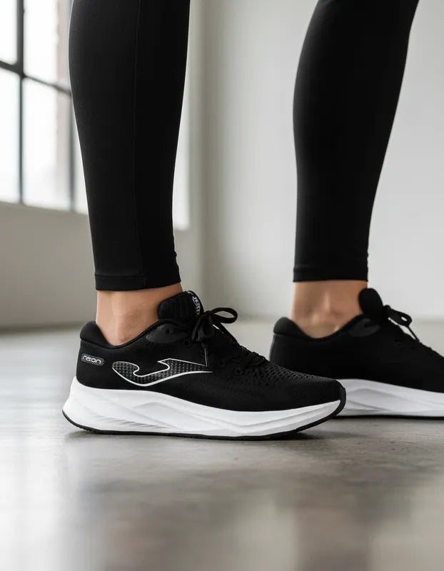 Tenis Running Mujer Joma Rneols2601 Gym Cómodos Negros
