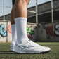 Tenis Fútbol Rápido Hombre Joma Munw2402tf Turf Piel Blancos