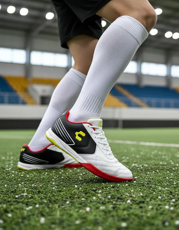 Tenis Fútbol Rápido Hombre Charly 1086882 Indoor Blancos