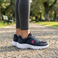 Tenis Charly Mujer 1043405 Running Gym Marino Rosa