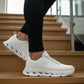 Tenis Deportivos Hombre Charly 1087720 Running Gym Blancos