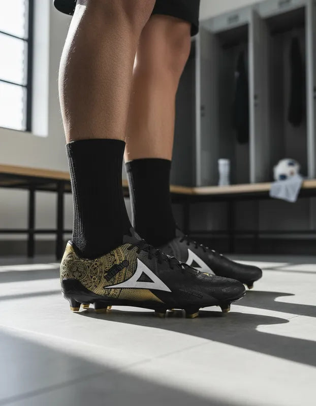 Tacos Fútbol Hombre Pirma 3066 Edición Imperio Negro Oro