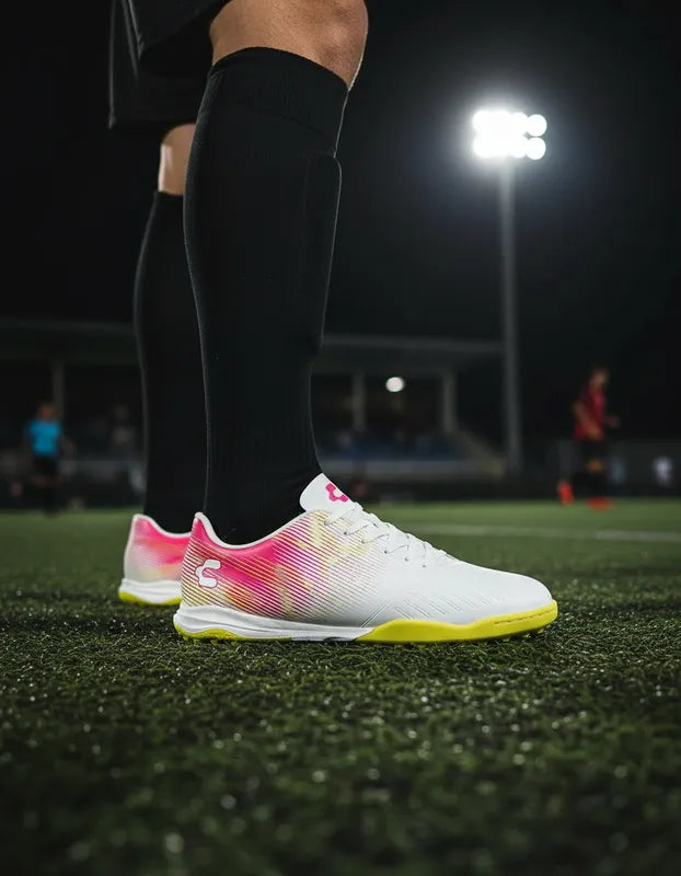 Tenis Fútbol Rápido Hombre 1087415 Turf Fut7 Blanco Fiusha