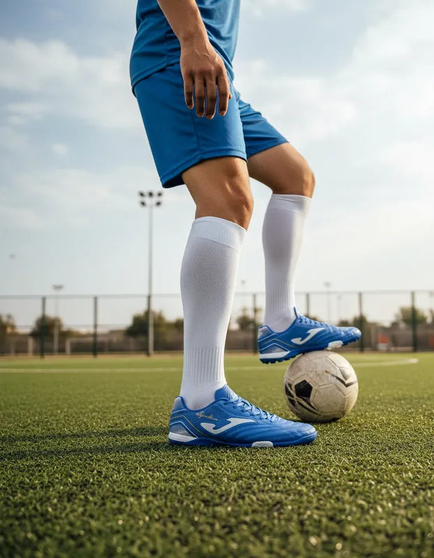 Tenis Fútbol Rápido Hombre Joma Aguvw2604tf Turf Azul Rey