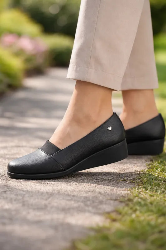 Zapato Confort Mujer Hush Puppies Hp01954 Piel Soft System