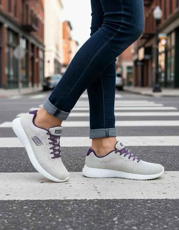 Tenis Skechers Mujer 10008mx Bobs Sport Memory Foam Ntral Lc