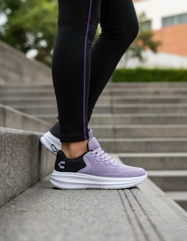 Tenis Deportivos Mujer Charly 1043343 Running Gym Lilas