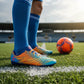 Tacos Fútbol Junior Charly 1086955 Fg Naranja Azul 22-24.5