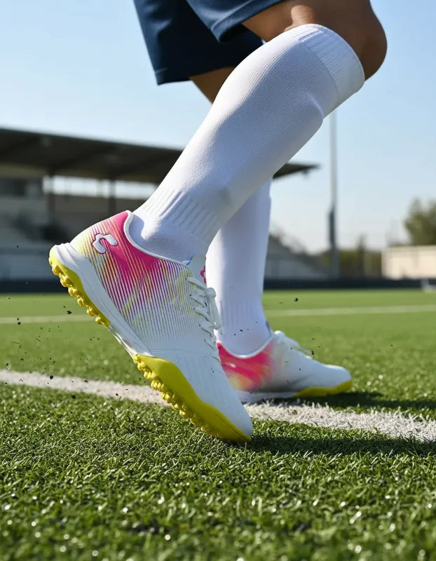 Tenis Fútbol Rápido Hombre 1087415 Turf Fut7 Blanco Fiusha