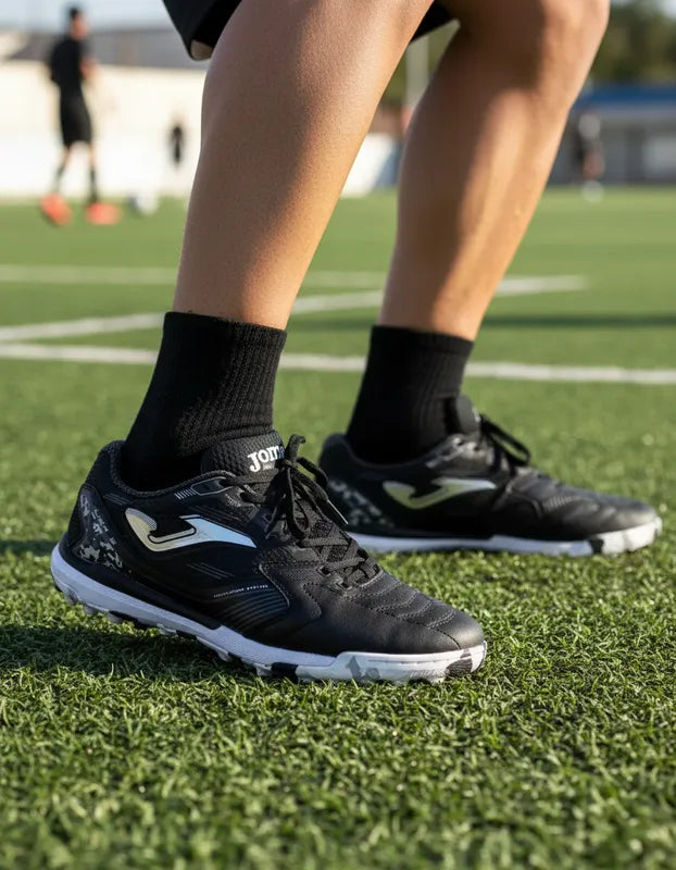 Tenis Fútbol Rápido Hombre Joma Ligw2401tf Turf Negro Oro