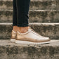 Tenis Quirelli Casuales Mujer 303301 Piel Cómodos Oro