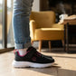 Tenis Niña Charly Kids 1065606 Ligeros Negro Fiusha 15-21
