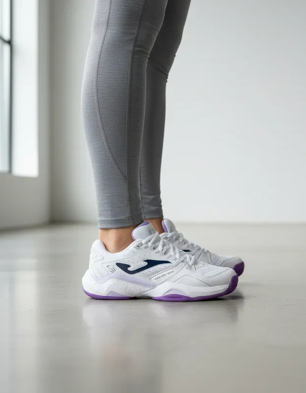 Tenis Mujer Joma Tm10ls2602c Master 1000 Padel Blanco Lila