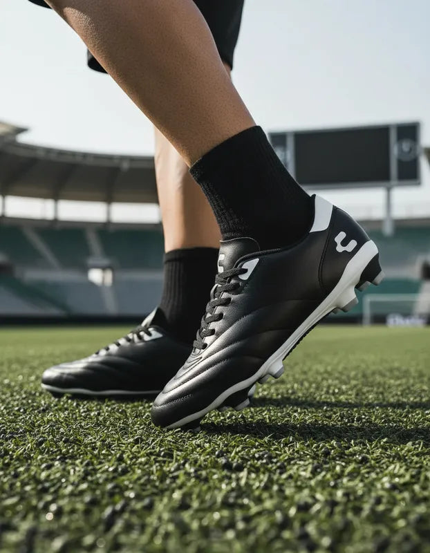Tacos Fútbol Hombre Charly 1087406 Tachones Negro Blanco