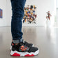 Tenis Niño Spiderman 2010 Casual Negro Rojo Original 18-21 (18.0 -21.0)