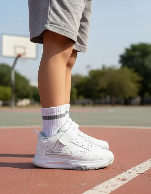 Tenis Basketball Niño Pirma 2023 Contactel Blancos 18-21.5