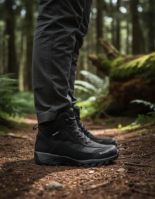 Botas Outdoor Mujer Discovery 1961 Senderismo Hiking Negro